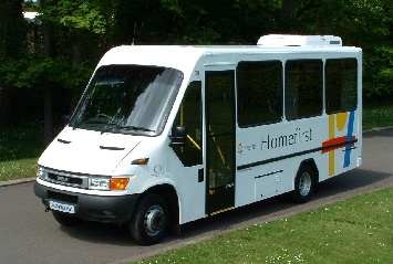 Irisbus minibus built by Nu-Track